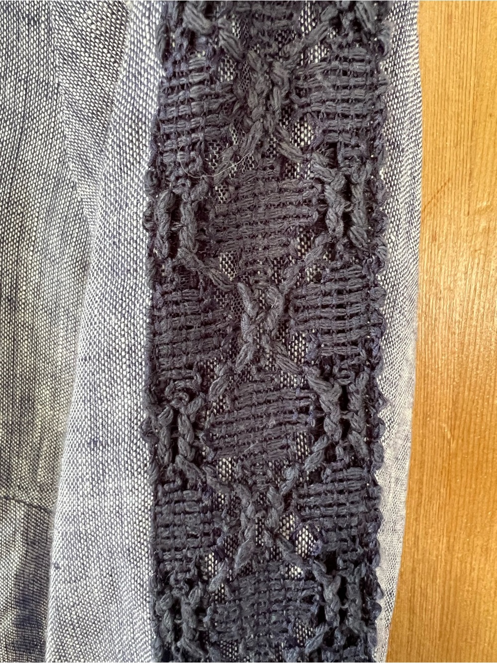 Ann Taylor Linen Button Front Dress S - Picture 4 of 8